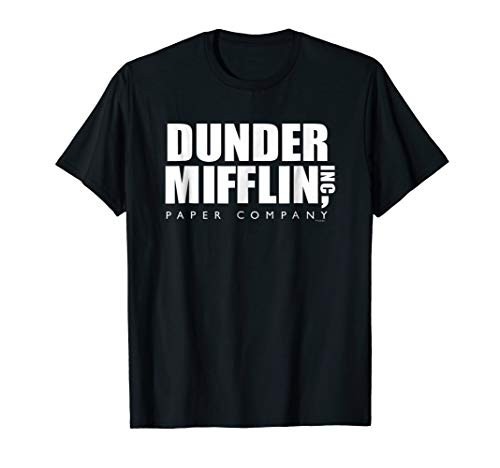 The Office Dunder Mifflin Comfortable T-Shirt - Official Tee The Office Dunder Mifflin Comfortable T-Shirt - Official Tee