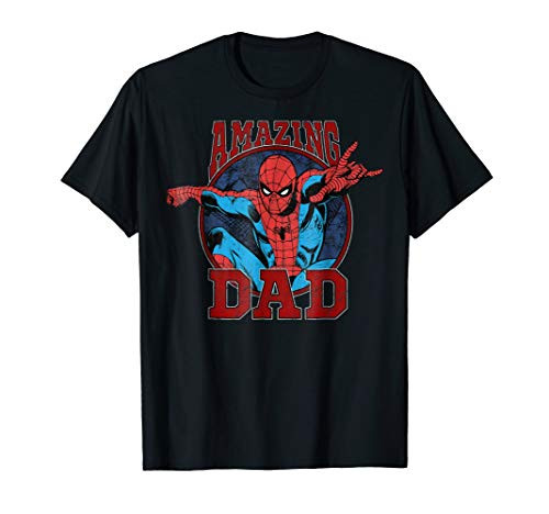 Marvel Spider-Man Father s Day Amazing Dad Graphic T-Shirt