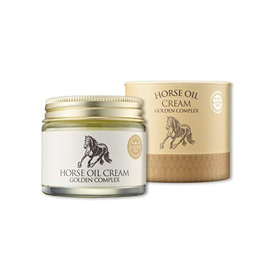 CHARMZONE Mayu Horse Oil and Gold Intense Moisturizing Nourishing Rich Facial Cream Moisturizer Golden Complex Gift for All Skin Type 70ml 1.01 fl.oz CHARMZONE Mayu Horse Oil and Gold Intense Moisturizing Nourishing Rich Facial Cream Moisturizer Golden Complex Gift for All Skin Type 70ml 1.01 fl.oz