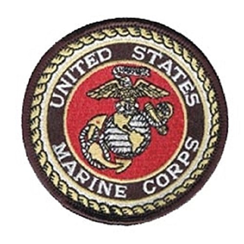 EAGLE CREST U.S. Marine Seal 3 inch  Embroidered Patch