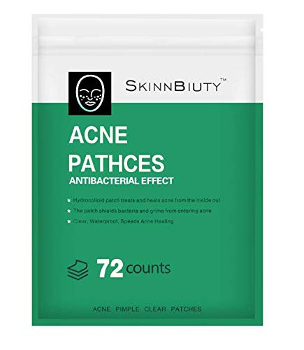 Acne Pimple Healing Patch - Absorbing Hydrocolloid Blemish Spot Skin Treatment Spot Acne Stickers  72 ROUND PATCHES?