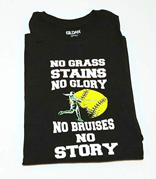 Softball shirt for Women or Girls No Bruises Shirt for Softball