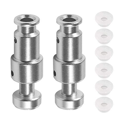 pengxiaomei 8 pcs Float Valve Seal  Universal Replacement Float Valve wiht 6 pcs Sealer Gasket for Pressure Cooker Float Sealing Caps Float Valve Seal