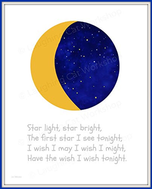 Star Light Star Bright Baby Nursery Decor Cute Baby Print Star Moon Art Celestial Nursery Art English Nursery Rhyme Art Kids Room Decor Childrens Wall Art Wish Print Star Light Star Bright Baby Nursery Decor Cute Baby Print Star Moon Art Celestial Nursery Art English Nursery Rhyme Art Kids Room Decor Childrens Wall Art Wish Print