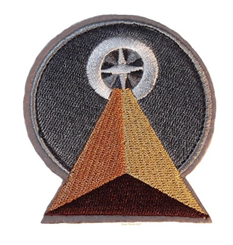 Star Trek Vulcan I.D.I.C. Emblem 3 inch  Tall Embroidered Patch