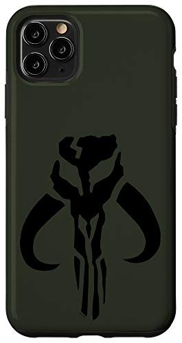 iPhone 11 Pro Max Star Wars Mandalorian Mythosaur Logo Case