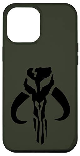 iPhone 12 Pro Max Star Wars Mandalorian Mythosaur Logo Case