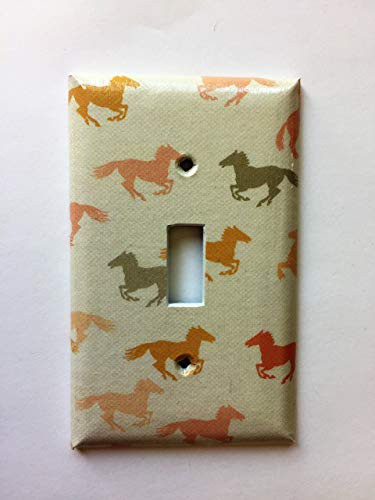 Horses Light Switch Cover Various Size Light Switchplates Offered