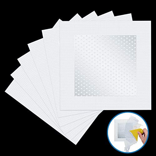 Drywall Repair Patch  Fiberglass Wall Repair Patch Kit Self Adhesive  High Strength Fix Large Hole Plaster Wall Repair Patch  6 Pack   8 inch