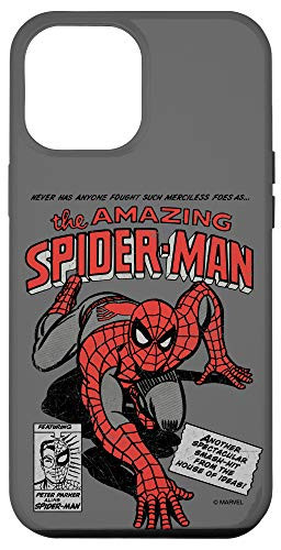 iPhone 12 Pro Max Marvel The Amazing Spider-Man Retro Comic Cover Case