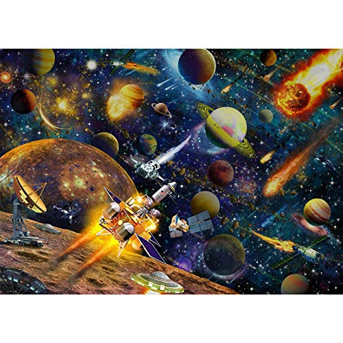 Jigsaw Puzzles for Adults 1000 Piece Puzzle for Adults 1000 Pieces Puzzle 1000 Pieces Planets in Space Jigsaw Puzzle