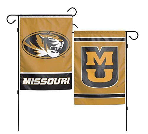 WinCraft NCAA University of Missouri Tigers 12 x 18 inch 2-Sided Garden Flag