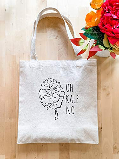 Oh Kale No  Funny Tote Bag  Screen Printed  Canvas Tote Bag Oh Kale No  Funny Tote Bag  Screen Printed  Canvas Tote Bag