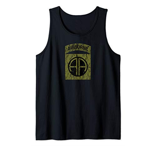 82nd Airborne - OCP Division Patch - Distressed Tank Top 82nd Airborne - OCP Division Patch - Distressed Tank Top