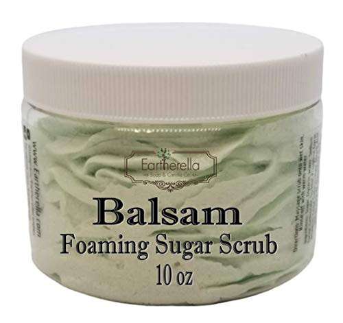 BALSAM Exfoliating Foaming Sugar Body Scrub  10 oz jar