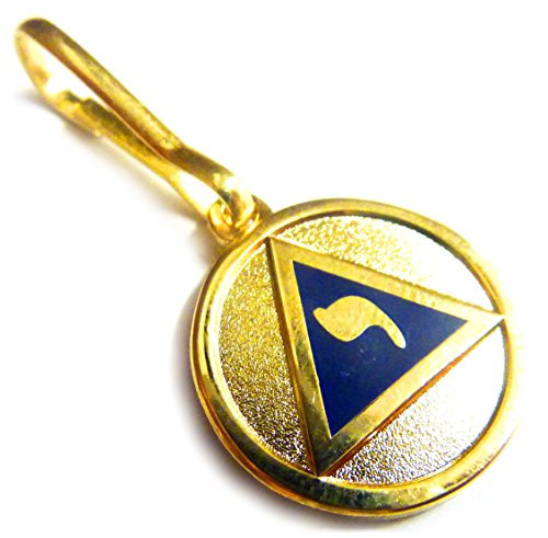 YOD Lodge of Perfection 14th Degree Scottish Rite Masonic Freemason Backpack Jacket ZIPPER CLIP PULL