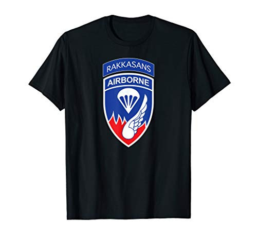 187th Infantry Regiment Rakkasans Patch Image T-Shirt