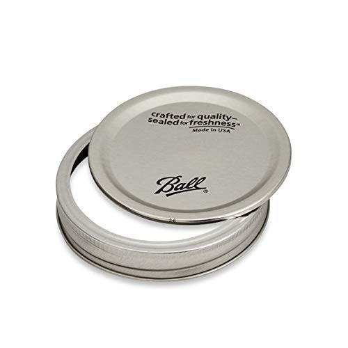 Ball Mason Jar Wide Mouth Lids and Bands - 10 pack  Not Packed in Factory Packing  Brand New