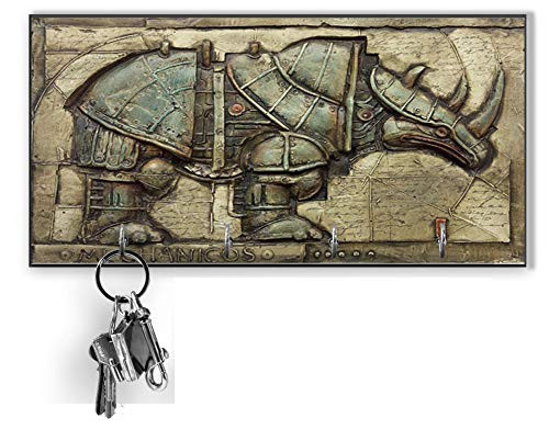 Steampunk key holder and Dog Leash hanger for wall Dachshund lovers Key Hanger New home Gift Dog lover Gift Rhino Key Rack Organizer hallway Steampunk wall key rack Horse key hanger Wedding Gift Steampunk key holder and Dog Leash hanger for wall Dachshund lovers Key Hanger New home Gift Dog lover Gift Rhino Key Rack Organizer hallway Steampunk wall key rack Horse key hanger Wedding Gift