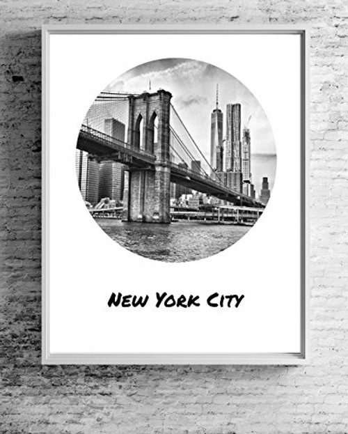Brooklyn Bridge Wall Art 8x10 Wall Print New York City Brooklyn Bridge Wall Art 8x10 Wall Print New York City