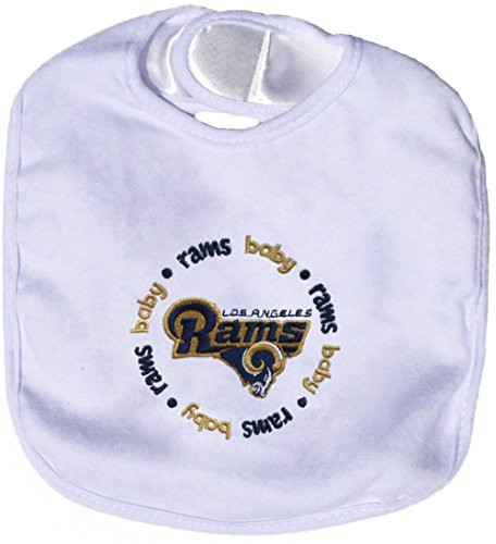 NFL Los Angeles Rams Football Baby Bibs - Set of 2