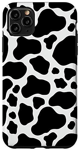 iPhone 11 Pro Max Case  Fun Black and White Cow Phone Case - Cow Print Phone Case