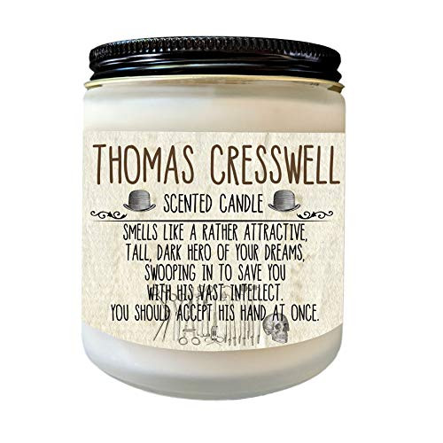 Thomas Cresswell Candle Stalking Jack the Ripper Inspired Candle Gift Bookish Candle Book Lover Gift Bookworm Gift Book Nerd