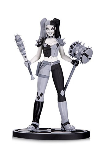 DC Collectibles Batman Harley Quinn by Amanda Conner Statue, Black/White