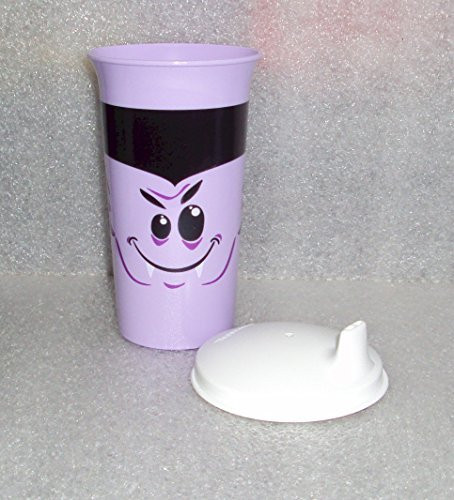 Tupperware Big Bell Tumbler Sipper Seals Sippy Cup Halloween Dracula
