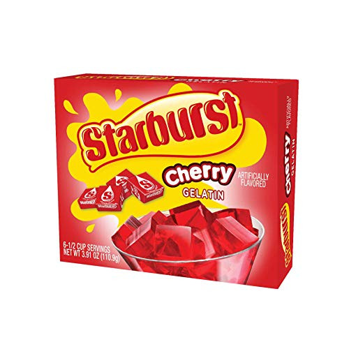 Starburst Gelatin - Cherry  12Count