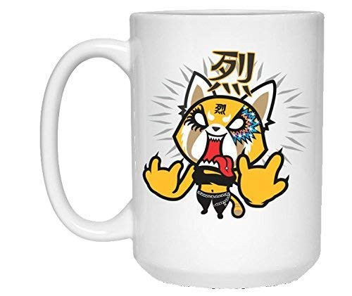 Aggretsuko Retsuko Screaming Glam Star Rage Coffee Mugs  tea mug  11oz  15oz  gift