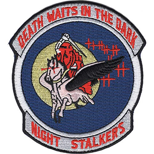 160th SOAR 101st Airborne Division Patch - Death Waits In The Dark