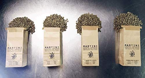Unroasted Green Coffee Beans - Central America Sampler Pack - 4LBS - 100 Percent Raw Arabica Coffee Beans - NICARAGUA  HONDURAS  COSTA RICA  EL SALVADOR