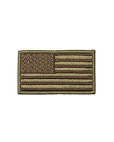 US Air Force OCP and Spice Brown Flag with Hook Fastener