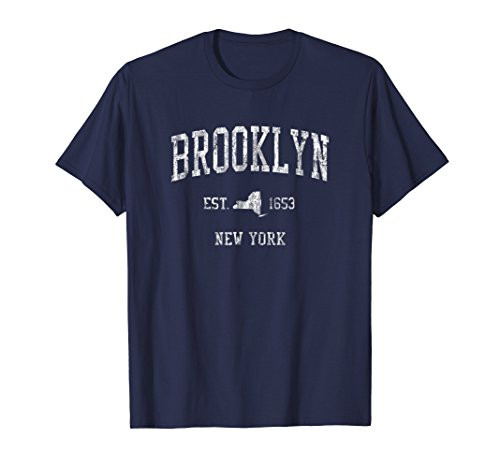 Brooklyn New York NY T-Shirt Vintage Sports Design NYC Tee