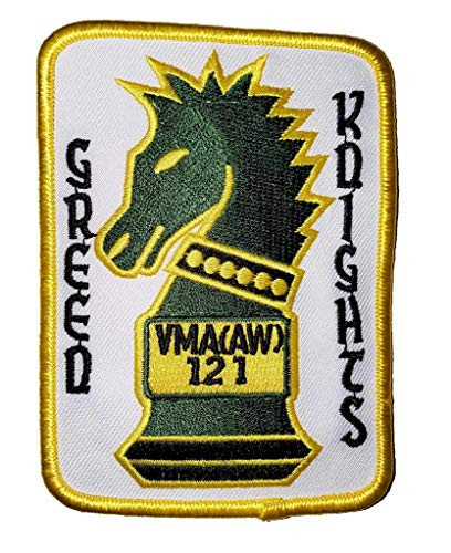VMA  AW -121 Green Knights Squadron Patch  Sew On