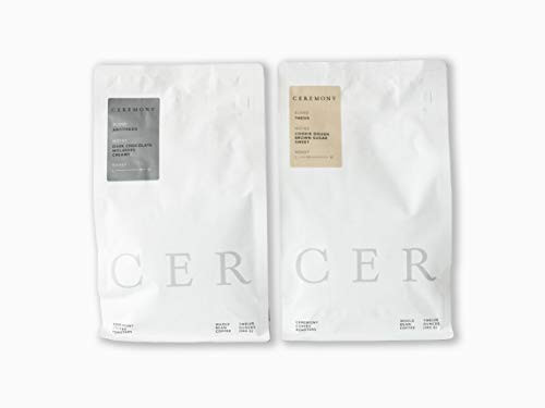 Ceremony Coffee Roasters - House Coffees Variety Pack - Specialty Whole Bean or Ground Coffee- 2x12oz Bags Whole Bean Ceremony Coffee Roasters - House Coffees Variety Pack - Specialty Whole Bean or Ground Coffee- 2x12oz Bags Whole Bean