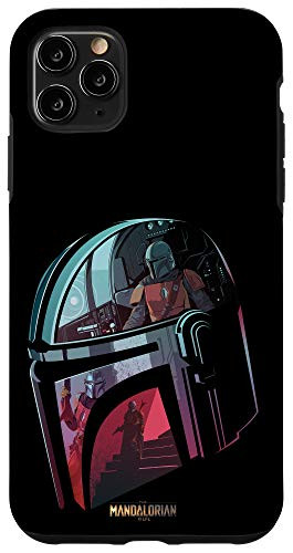 iPhone 11 Pro Max Star Wars  The Mandalorian Helmet Fill Case