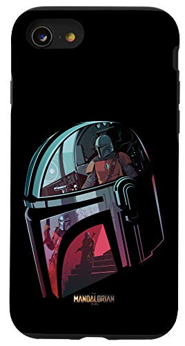 iPhone SE  2020    7   8 Star Wars  The Mandalorian Helmet Fill Case