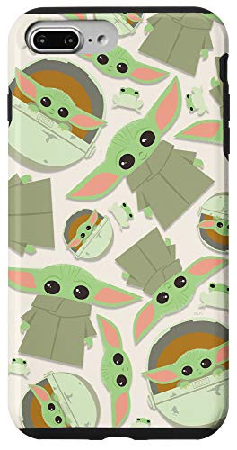 iPhone 7 Plus 8 Plus Star Wars  The Mandalorian The Child Cartoon Mashup Case