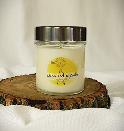 Wicks and Windmills   Monkey Coolada   8 oz. Hand Poured Soy Blend Candle