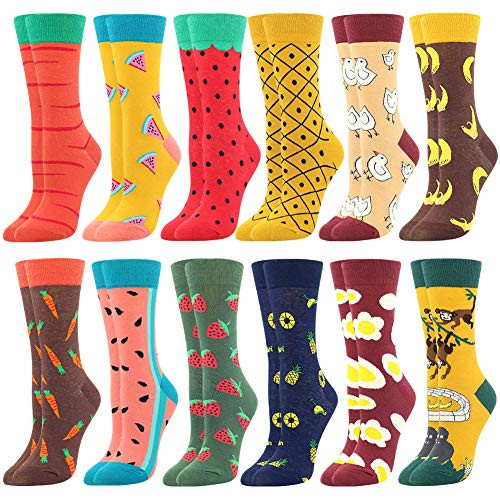 Women s Girls Novelty Funny Crew Socks Crazy Cute Animal Food Design Socks Cotton Girl s Gift R-Fruits Women s Girls Novelty Funny Crew Socks Crazy Cute Animal Food Design Socks Cotton Girl s Gift R-Fruits