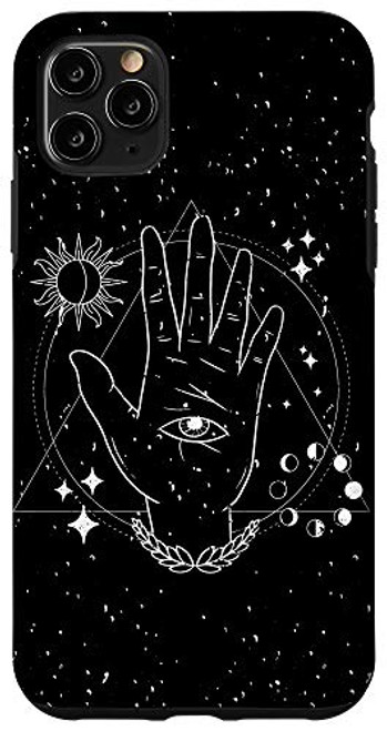 iPhone 11 Pro Max Occult Hamsa Hand Evil Eye Fatima Moon Witchcraft Gift Phone Case iPhone 11 Pro Max Occult Hamsa Hand Evil Eye Fatima Moon Witchcraft Gift Phone Case