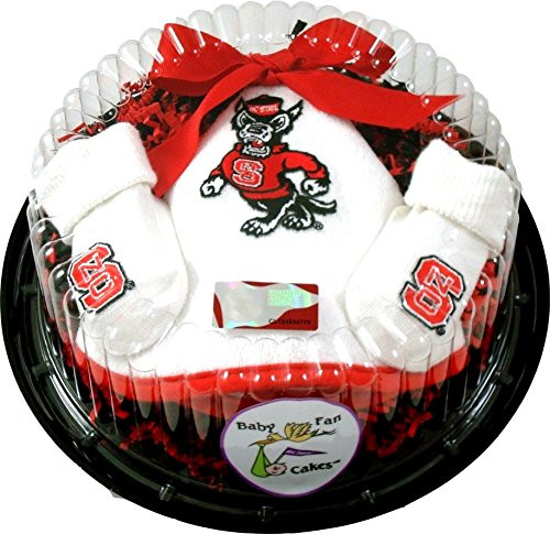 Future Tailgater NC State Wolfpack Baby Clothing Piece of Cake Set