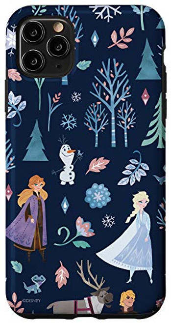 iPhone 11 Pro Max Disney Frozen 2 Anna Elsa Olaf Kristoff Sven Bruni Print Case iPhone 11 Pro Max Disney Frozen 2 Anna Elsa Olaf Kristoff Sven Bruni Print Case