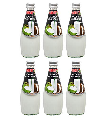 Parrot Coconut Milk Drink with Pulp 6 Pack  Coconut Milk Drink with Pulp