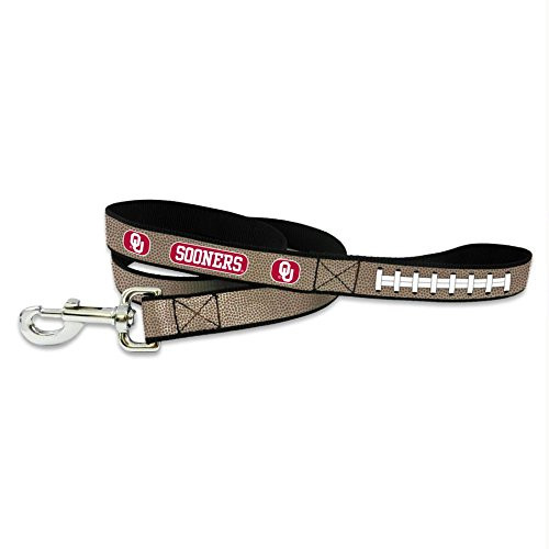 Oklahoma Sooners Reflective Football Pet Leash - Small