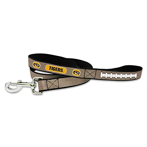 Missouri Tigers Reflective Football Pet Leash - Large