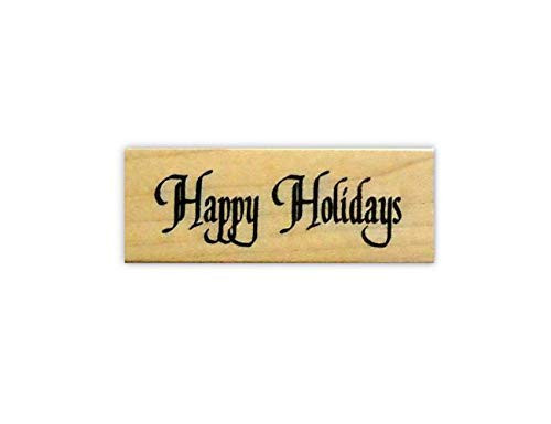 Happy Holidays Mounted Rubber Stamps  13