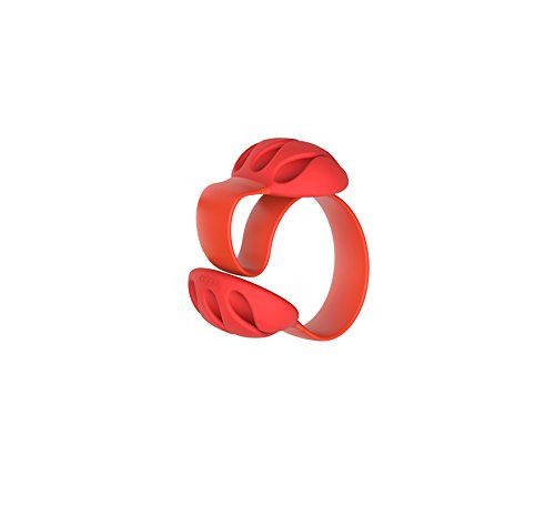 Bobino Desk Cable Clip - Red - Stylish Cable and Wire Management/Organizer
